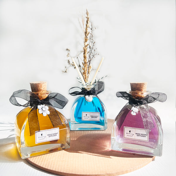 ReStory Reed Diffuser - 100ml - toxin free fragrance - Bitter Orange and Cinnamon scent