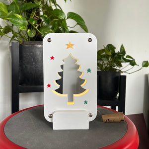 ReStory Lappi Hand painted LED Christmas Tree Lamp - white