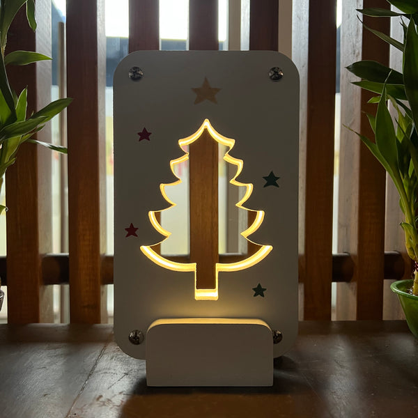 ReStory Lappi Hand painted LED Christmas Tree Lamp - white
